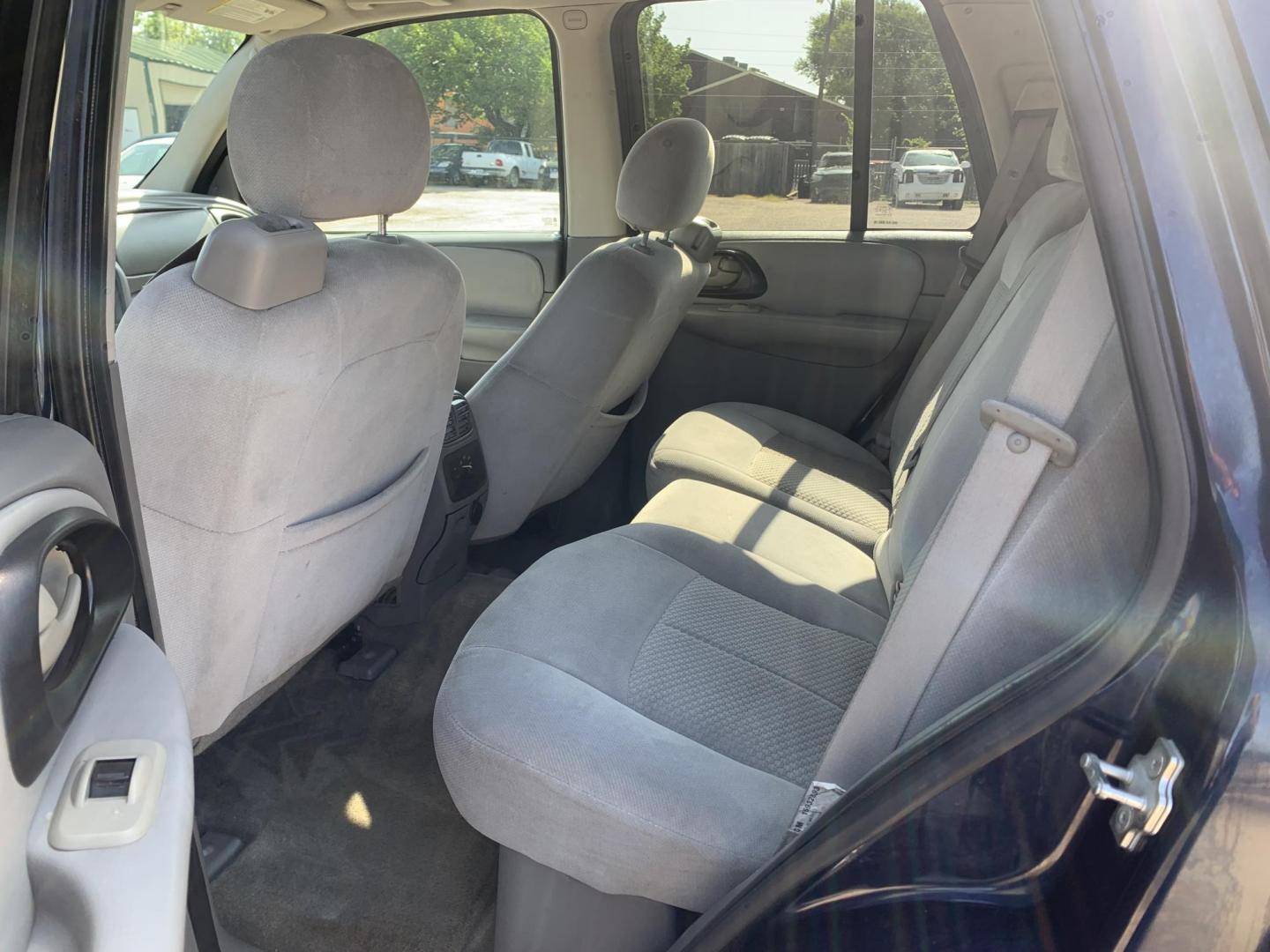 2008 Blue /gray Chevrolet TrailBlazer LS (1GNDS13S682) with an L6, 4.2L; DOHC engine, AUTOMATIC transmission, located at 1830 North Belt Line Road, Irving, TX, 75061, (469) 524-0199, 32.834373, -96.993584 - CASH ONLY CASH ONLY CASH ONLY PRICE INCLUDES TAX TITLE AND LICENSE - Photo#10
