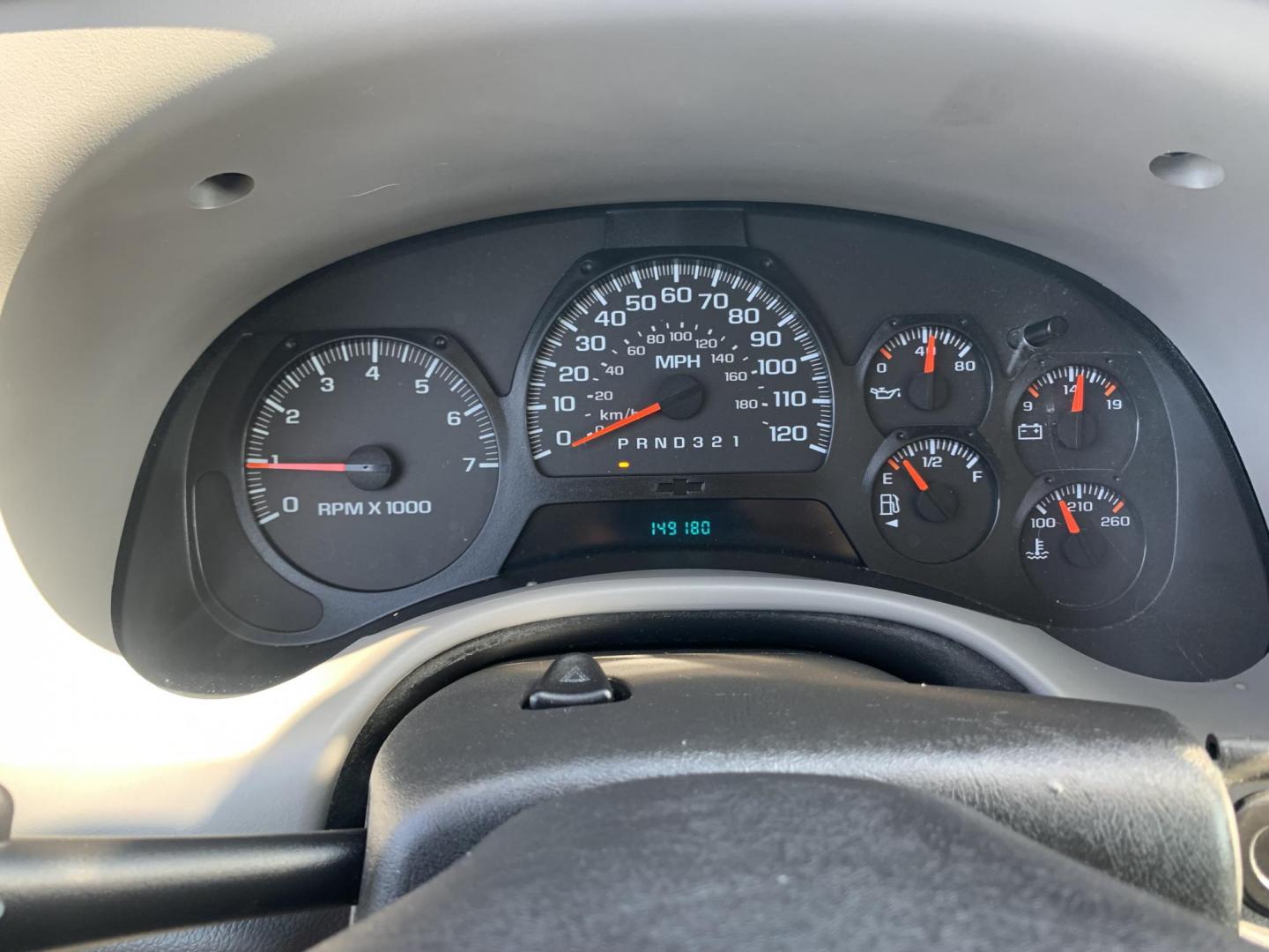 2008 Blue /gray Chevrolet TrailBlazer LS (1GNDS13S682) with an L6, 4.2L; DOHC engine, AUTOMATIC transmission, located at 1830 North Belt Line Road, Irving, TX, 75061, (469) 524-0199, 32.834373, -96.993584 - CASH ONLY CASH ONLY CASH ONLY PRICE INCLUDES TAX TITLE AND LICENSE - Photo#13