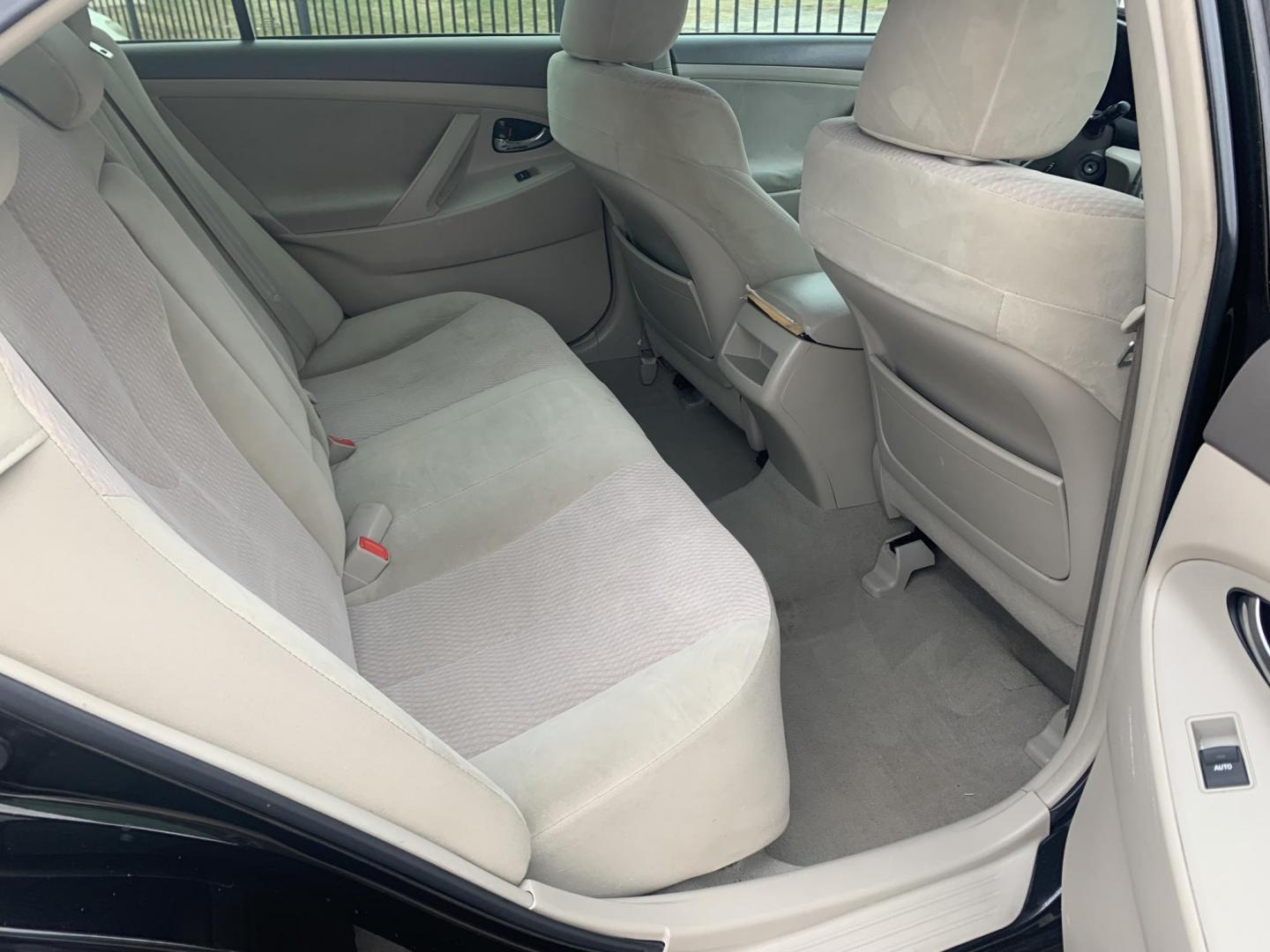 2010 Black /Tan Toyota Camry Camry AT (4T4BF3EK7AR) with an 2.5L L4 DOHC 16V engine, Automatic transmission, located at 1830 North Belt Line Road, Irving, TX, 75061, (469) 524-0199, 32.834373, -96.993584 - Photo#4