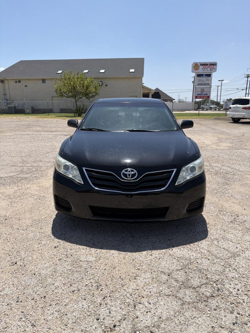 2010 Black /Tan Toyota Camry Camry AT (4T4BF3EK7AR) with an 2.5L L4 DOHC 16V engine, Automatic transmission, located at 1830 North Belt Line Road, Irving, TX, 75061, (469) 524-0199, 32.834373, -96.993584- Photo#1