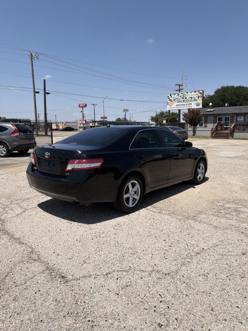 2010 Black /Tan Toyota Camry Camry AT (4T4BF3EK7AR) with an 2.5L L4 DOHC 16V engine, Automatic transmission, located at 1830 North Belt Line Road, Irving, TX, 75061, (469) 524-0199, 32.834373, -96.993584- Photo#5