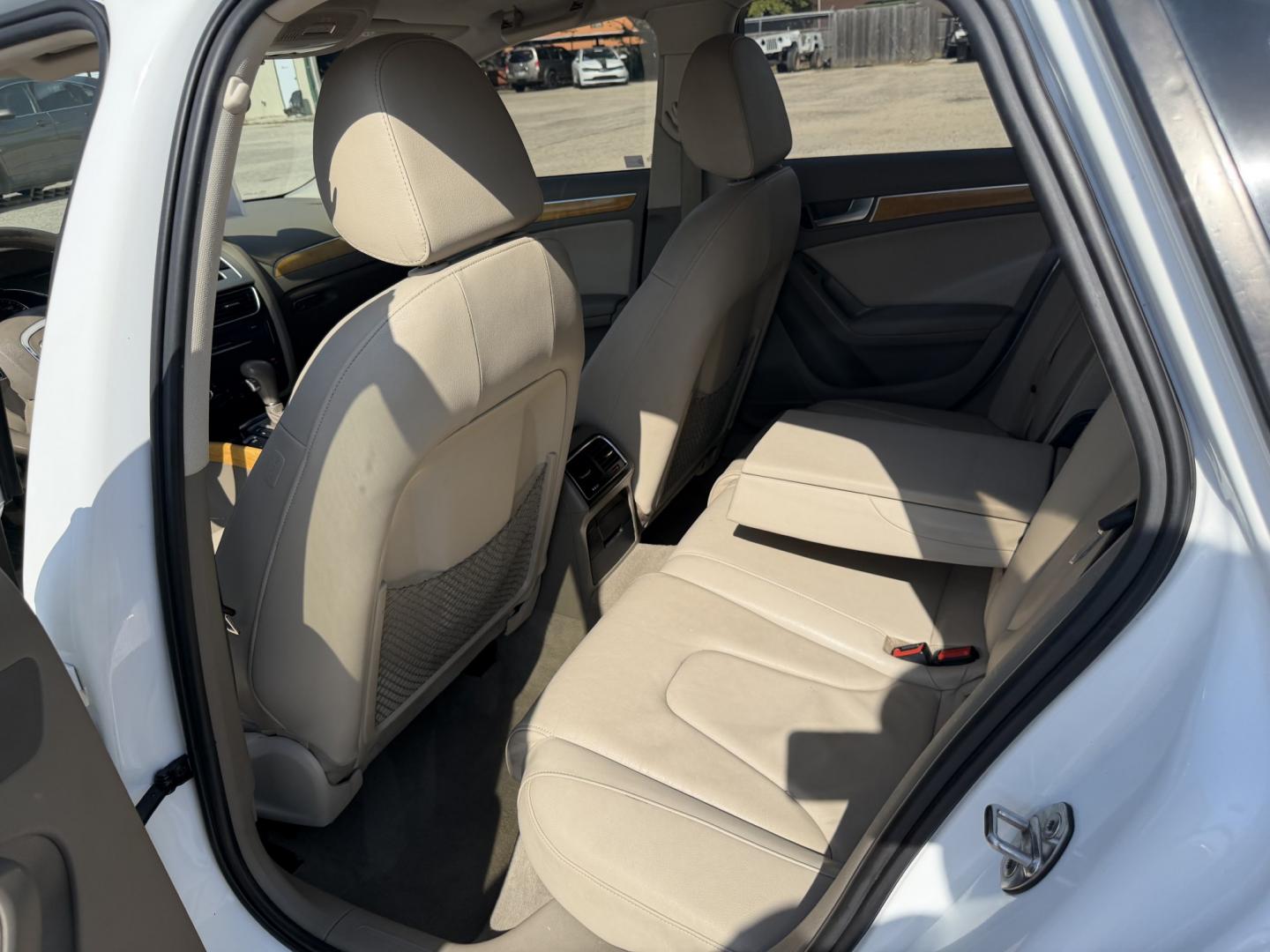 2010 White /Tan Audi A4 (WAUEFAFLXAN) with an 4 Cylinders F 2.0L FI Turbo DOHC 121 CID engine, AUTOMATIC transmission, located at 1830 North Belt Line Road, Irving, TX, 75061, (469) 524-0199, 32.834373, -96.993584- Photo#8