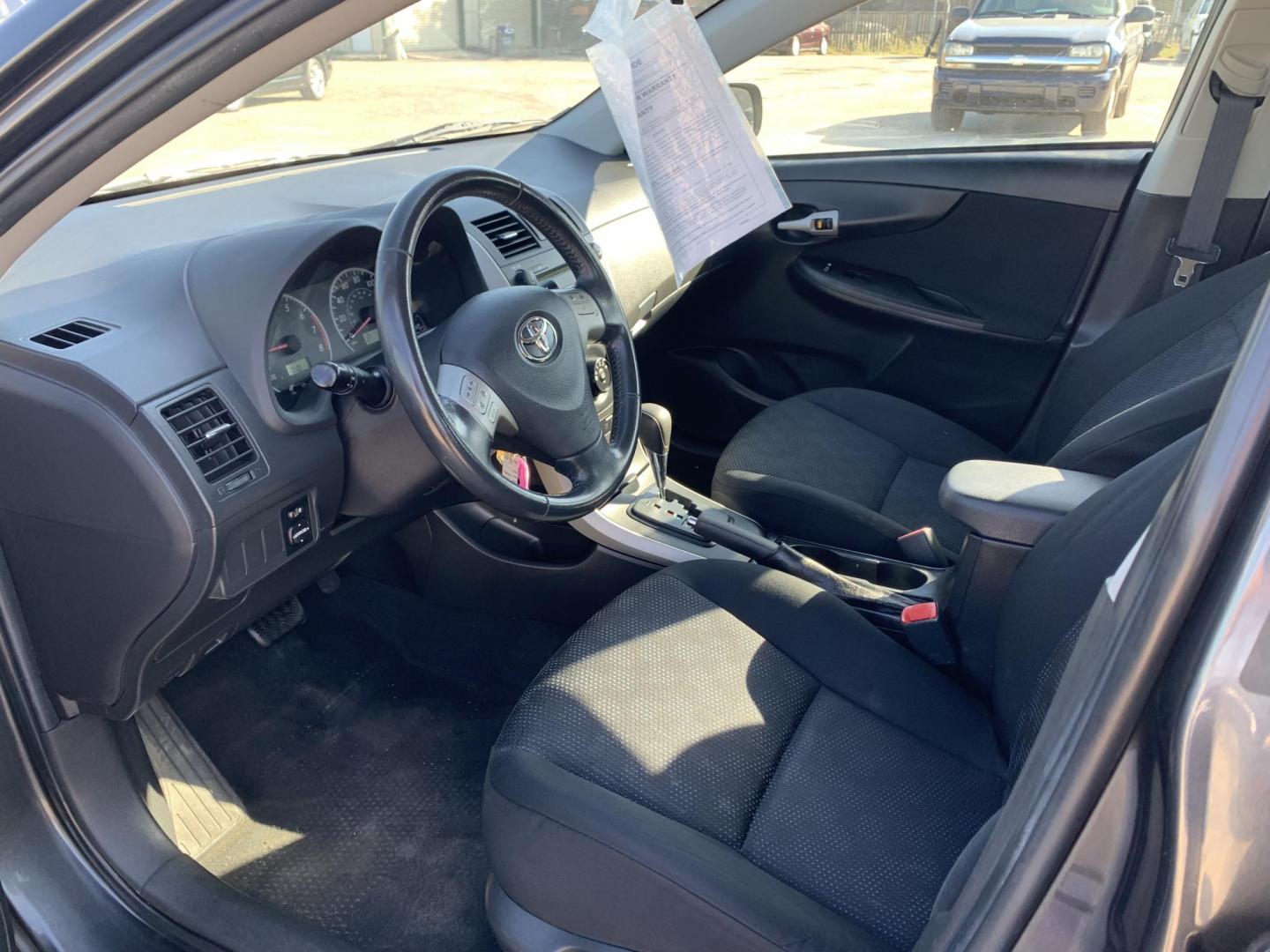 2009 Gray /Black Toyota Corolla S (1NXBU40E49Z) with an 1.8L L4 DOHC 16V engine, AUTOMATIC transmission, located at 1830 North Belt Line Road, Irving, TX, 75061, (469) 524-0199, 32.834373, -96.993584 - Photo#7