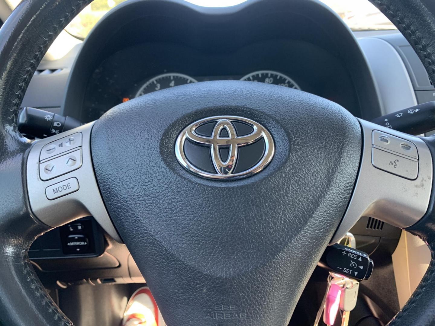 2009 Gray /Black Toyota Corolla S (1NXBU40E49Z) with an 1.8L L4 DOHC 16V engine, AUTOMATIC transmission, located at 1830 North Belt Line Road, Irving, TX, 75061, (469) 524-0199, 32.834373, -96.993584 - Photo#13