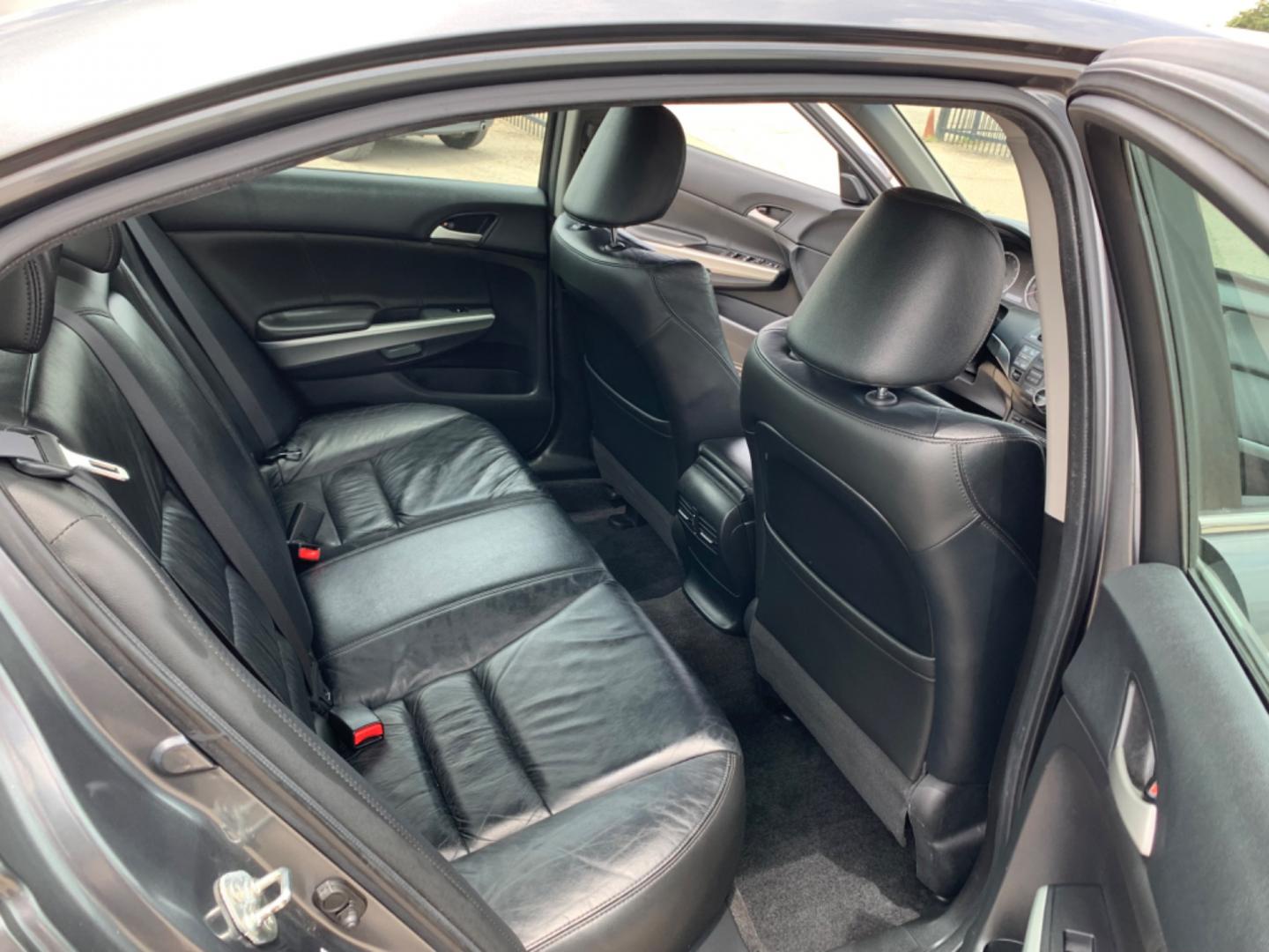 2010 Gray /Black Honda Accord EX-L (5KBCP3F83AB) with an 6 Cylinders 3.5L FI SOHC 212 CID engine, Automatic transmission, located at 1830 North Belt Line Road, Irving, TX, 75061, (469) 524-0199, 32.834373, -96.993584 - Photo#9