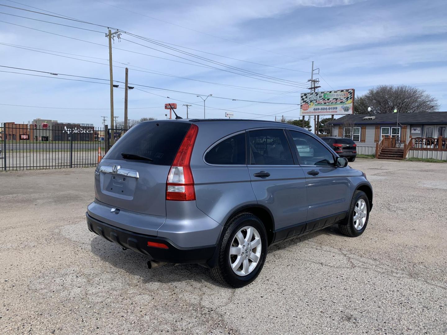2009 Blue /gray Honda CR-V EX 2WD (JHLRE38539C) with an 2.4L L4 DOHC 16V engine, Automatic transmission, located at 1830 North Belt Line Road, Irving, TX, 75061, (469) 524-0199, 32.834373, -96.993584 - Photo#6