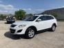 2012 White /Tan Mazda CX-9 Touring (JM3TB2CV8C0) with an 3.7L V6 DOHC 24V engine, Automatic transmission, located at 1830 North Belt Line Road, Irving, TX, 75061, (469) 524-0199, 32.834373, -96.993584 - Photo#2