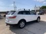 2012 White /Tan Mazda CX-9 Touring (JM3TB2CV8C0) with an 3.7L V6 DOHC 24V engine, Automatic transmission, located at 1830 North Belt Line Road, Irving, TX, 75061, (469) 524-0199, 32.834373, -96.993584 - Photo#5