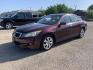 2010 Maroon /Tan Honda Accord EX-L V-6 Sedan AT (5KBCP3F85AB) with an 3.5L V6 SOHC 24V engine, Automatic transmission, located at 1830 North Belt Line Road, Irving, TX, 75061, (469) 524-0199, 32.834373, -96.993584 - Photo#0