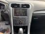 2015 White /Black Ford Fusion Titanium (3FA6P0K99FR) with an 2.0L L4 DOHC 16V engine, AUTOMATIC transmission, located at 1830 North Belt Line Road, Irving, TX, 75061, (469) 524-0199, 32.834373, -96.993584 - Photo#6