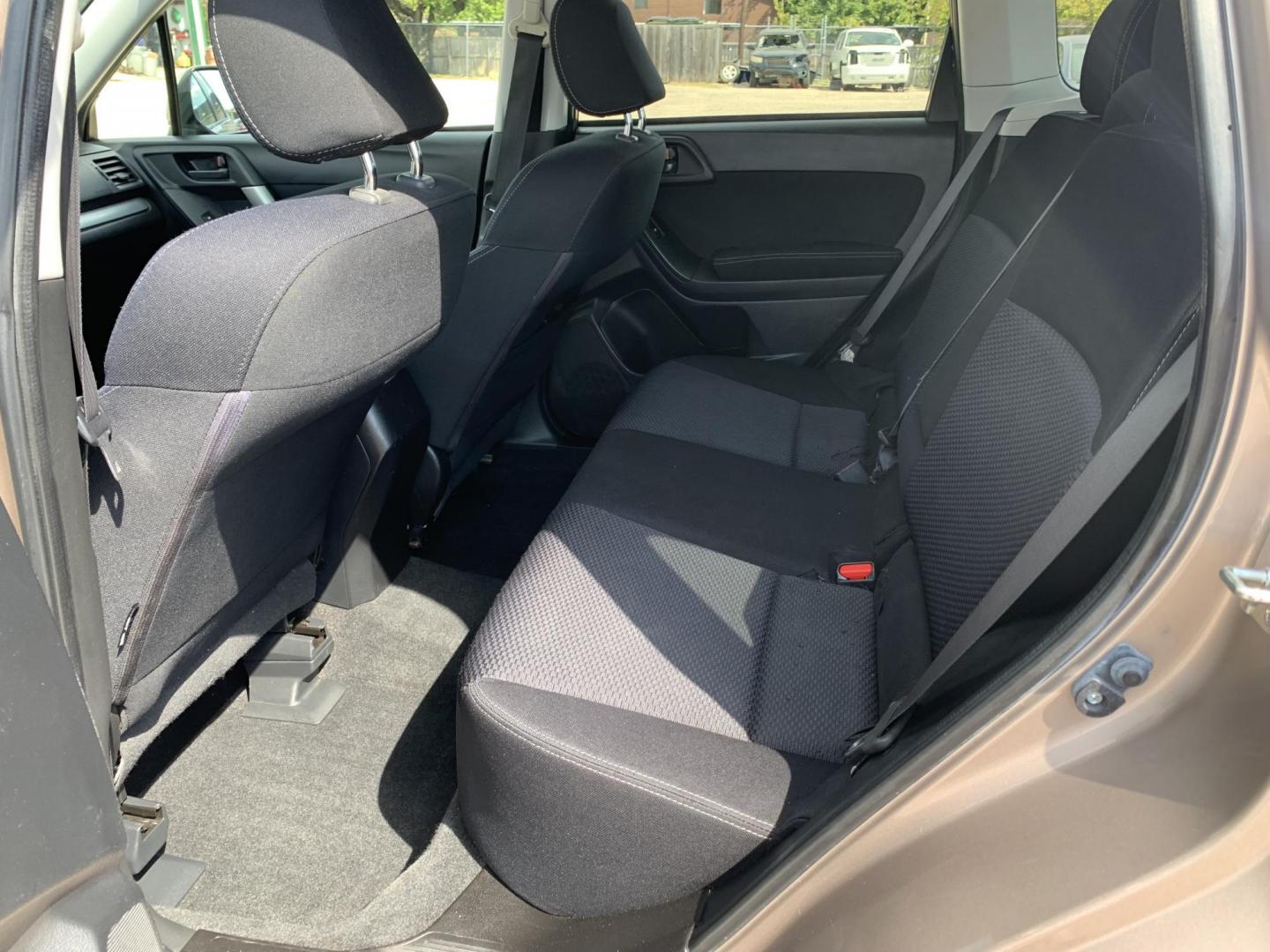 2015 Tan /Black Subaru Forester 2.5i Premium (JF2SJAGC5FH) with an 2.5L H4 SOHC 16V engine, Automatic transmission, located at 1830 North Belt Line Road, Irving, TX, 75061, (469) 524-0199, 32.834373, -96.993584 - Photo#8