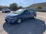 2010 Blue /gray Honda Civic LX Sedan AT (19XFA1F56AE) with an 1.8L L4 SOHC 16V engine, Automatic transmission, located at 1830 North Belt Line Road, Irving, TX, 75061, (469) 524-0199, 32.834373, -96.993584 - Photo#2