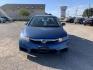 2010 Blue /gray Honda Civic LX Sedan AT (19XFA1F56AE) with an 1.8L L4 SOHC 16V engine, Automatic transmission, located at 1830 North Belt Line Road, Irving, TX, 75061, (469) 524-0199, 32.834373, -96.993584 - Photo#1