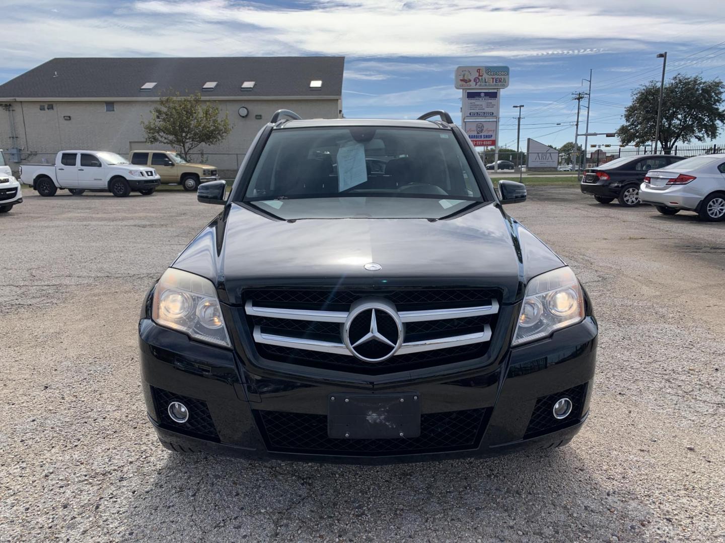 2011 Black /Black Mercedes-Benz GLK-Class GLK350 (WDCGG5GB1BF) with an v6 3.5L FI DOHC 213 CID engine, Automatic transmission, located at 1830 North Belt Line Road, Irving, TX, 75061, (469) 524-0199, 32.834373, -96.993584 - Photo#1
