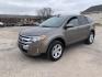 2013 Gold /Tan Ford Edge SEL FWD (2FMDK3JC7DB) with an 3.5L V6 DOHC 24V engine, Automatic transmission, located at 1830 North Belt Line Road, Irving, TX, 75061, (469) 524-0199, 32.834373, -96.993584 - Photo#2