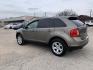 2013 Gold /Tan Ford Edge SEL FWD (2FMDK3JC7DB) with an 3.5L V6 DOHC 24V engine, Automatic transmission, located at 1830 North Belt Line Road, Irving, TX, 75061, (469) 524-0199, 32.834373, -96.993584 - Photo#3