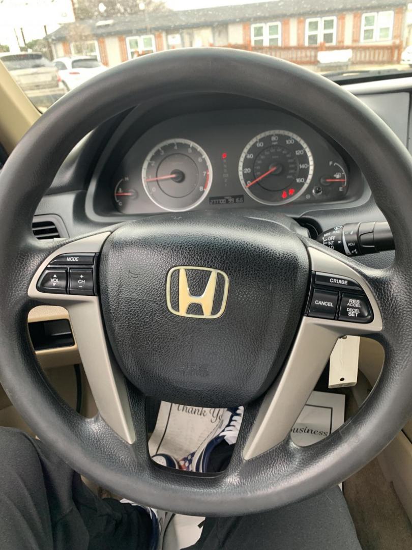 2012 White /Tan Honda Accord LX Sedan AT (1HGCP2F35CA) with an 2.4L L4 DOHC 16V engine, Automatic transmission, located at 1830 North Belt Line Road, Irving, TX, 75061, (469) 524-0199, 32.834373, -96.993584 - Photo#12