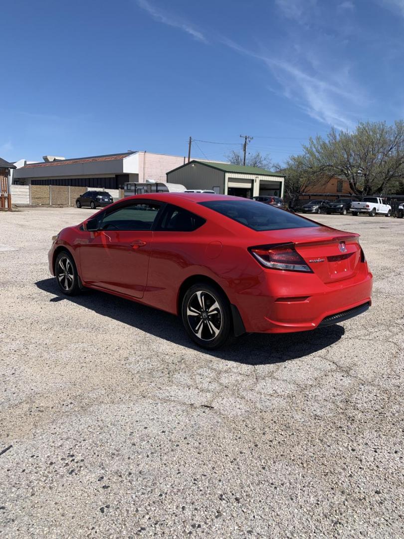 2014 Red /Black Honda Civic EX Coupe (2HGFG3B83EH) with an 2.3L L4 SOHC 16V engine, Automatic transmission, located at 1830 North Belt Line Road, Irving, TX, 75061, (469) 524-0199, 32.834373, -96.993584 - Photo#3