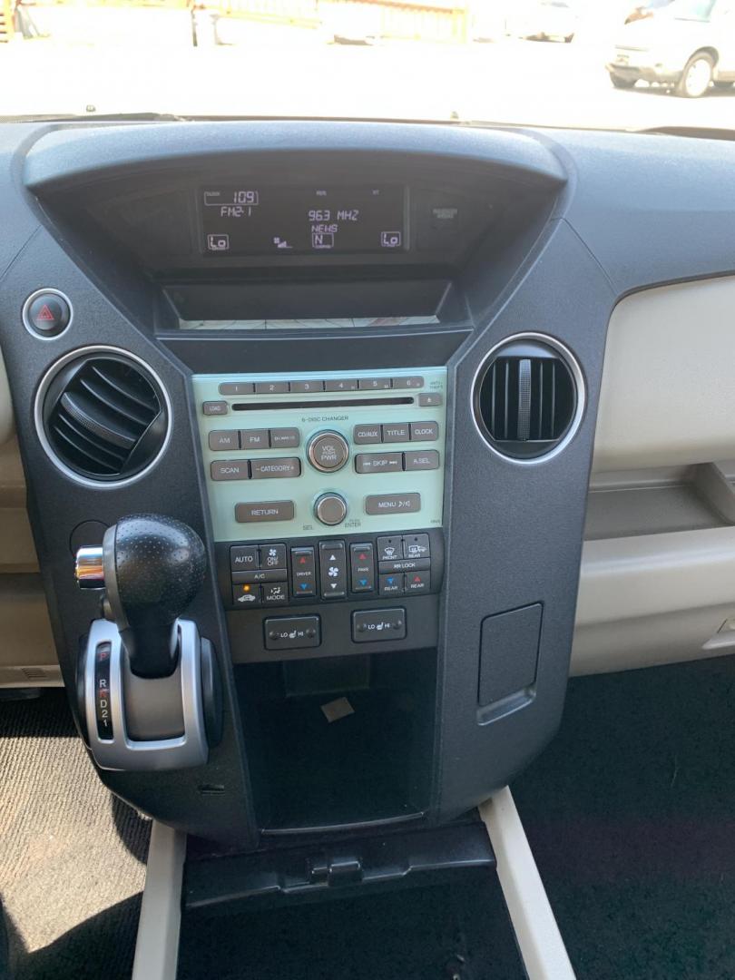 2010 Maroon /Tan Honda Pilot EX-L 2WD AT (5FNYF3H51AB) with an 3.5L V6 SOHC 24V engine, Automatic transmission, located at 1830 North Belt Line Road, Irving, TX, 75061, (469) 524-0199, 32.834373, -96.993584 - Photo#14