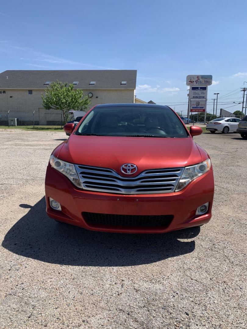 2010 Red /Tan Toyota Venza 4X2 V6 (4T3ZK3BB3AU) with an 3.5L V6 DOHC 24V engine, Automatic transmission, located at 1830 North Belt Line Road, Irving, TX, 75061, (469) 524-0199, 32.834373, -96.993584 - Photo#1