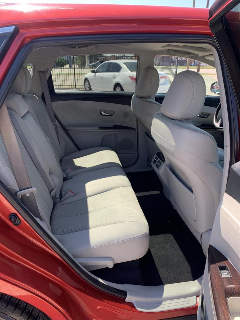 2010 Red /Tan Toyota Venza 4X2 V6 (4T3ZK3BB3AU) with an 3.5L V6 DOHC 24V engine, Automatic transmission, located at 1830 North Belt Line Road, Irving, TX, 75061, (469) 524-0199, 32.834373, -96.993584 - Photo#10
