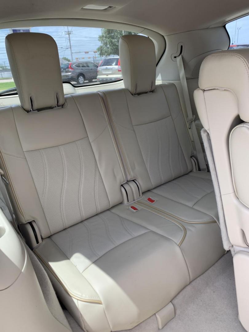 2014 Black /Tan Infiniti QX60 FWD (5N1AL0MNXEC) with an 3.5L V6 DOHC 24V engine, Automatic transmission, located at 1830 North Belt Line Road, Irving, TX, 75061, (469) 524-0199, 32.834373, -96.993584 - Photo#12