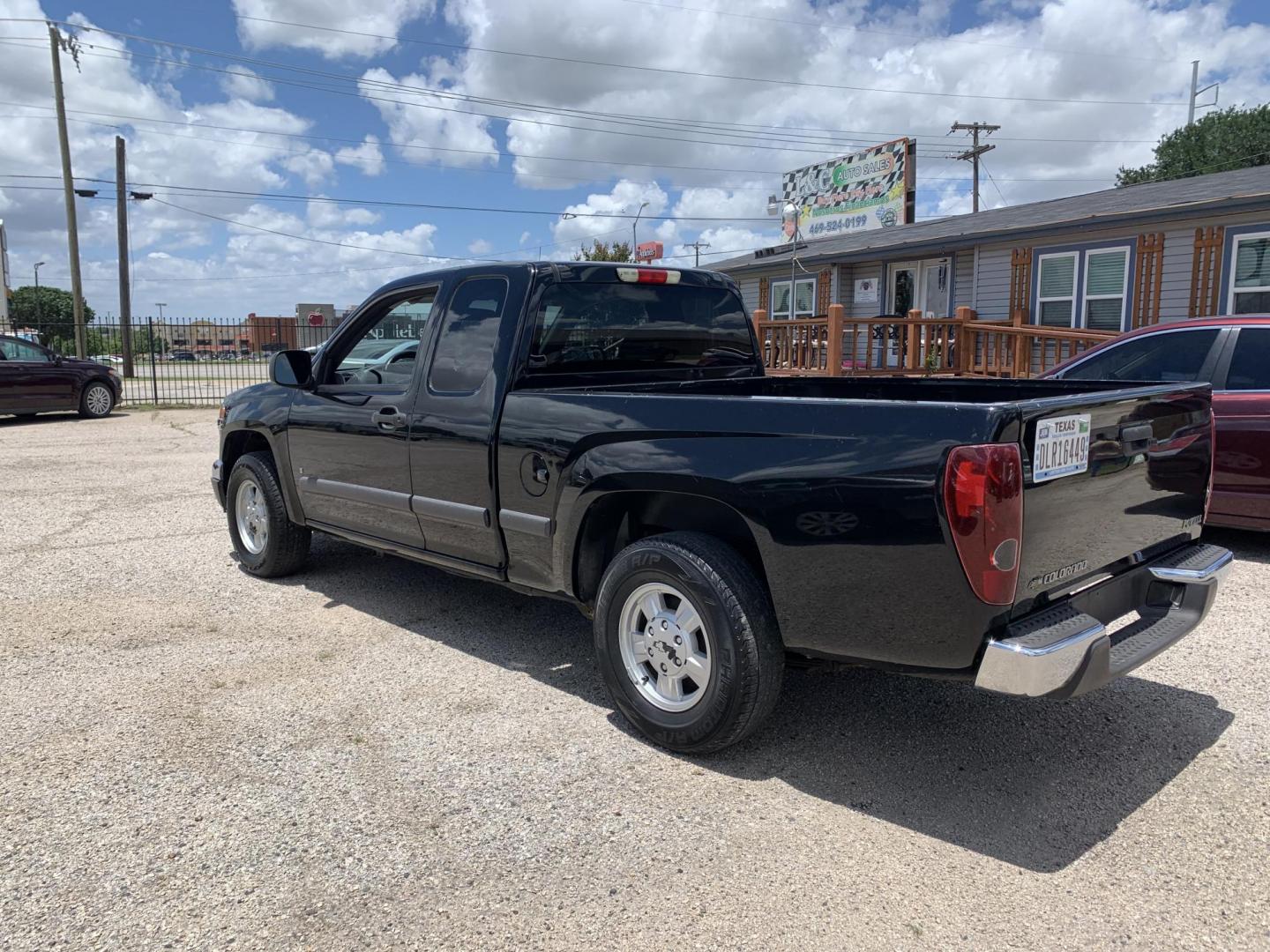 2006 Black /gray Chevrolet Colorado LS Ext. Cab 2WD (1GCCS196068) with an 3.5L L5 DOHC 20V engine, Automatic transmission, located at 1830 North Belt Line Road, Irving, TX, 75061, (469) 524-0199, 32.834373, -96.993584 - Photo#2